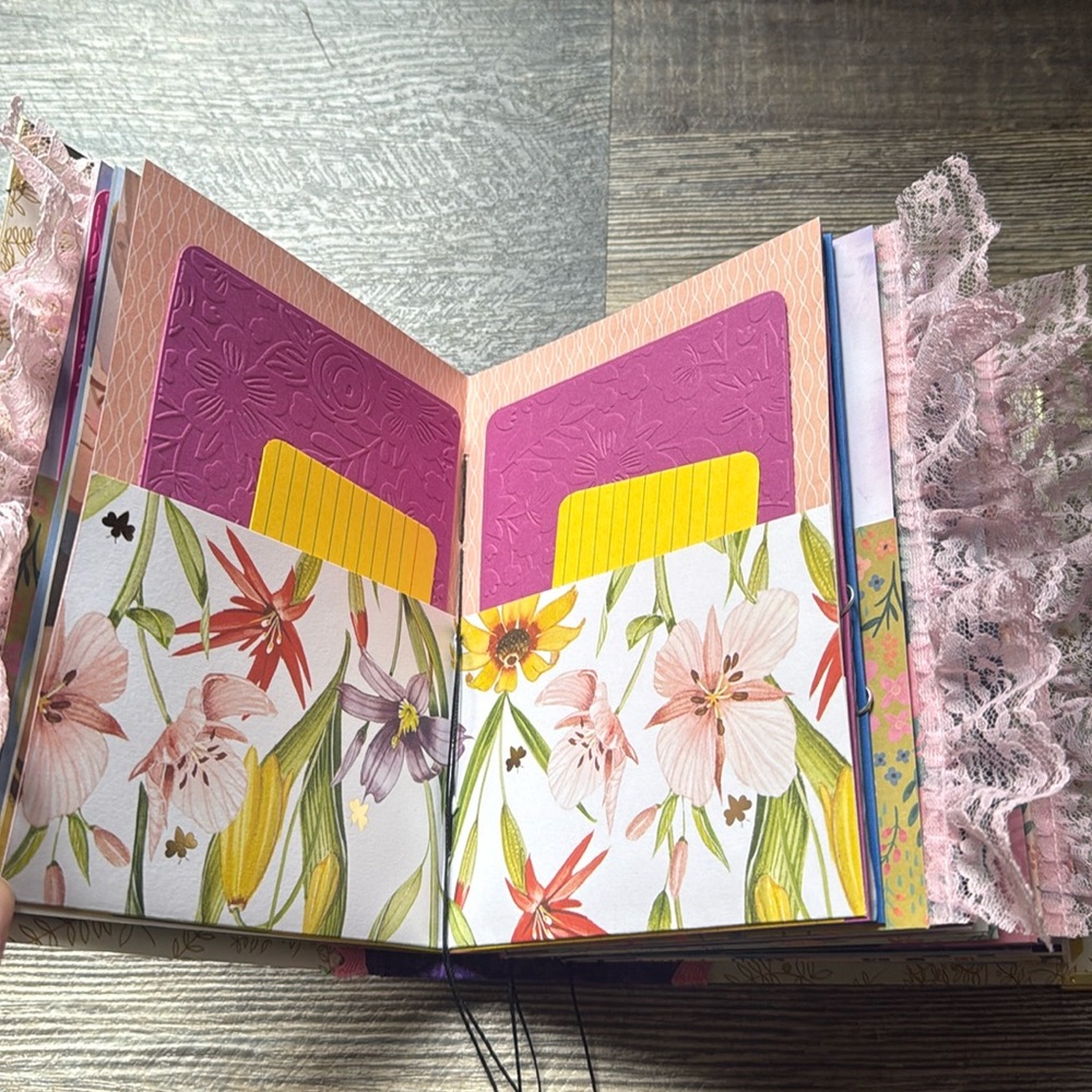 Disney Tangled Little Golden Book Junk Journal Rapunzel Handmade Gift - Picture 6 of 17